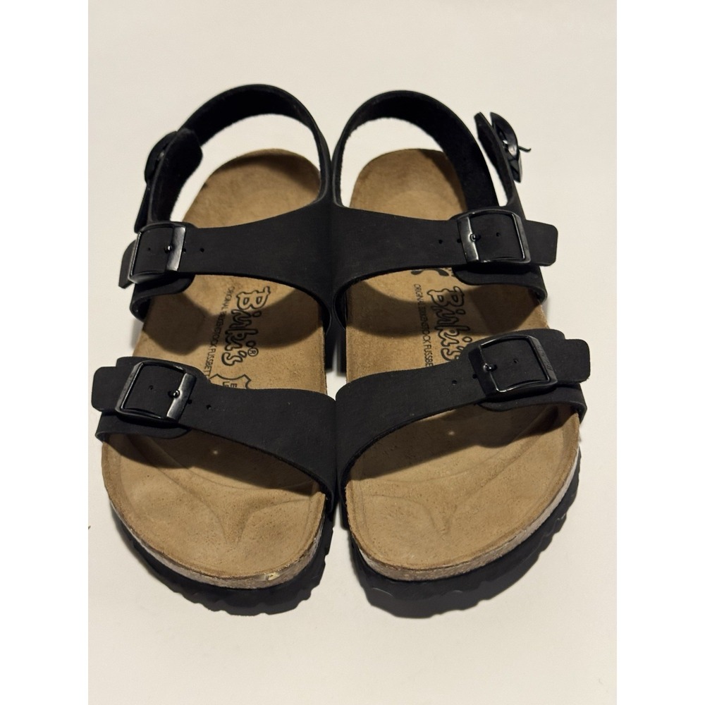 BIRKENSTOCK Birki's Womens Sandals L5 US  Milano Black New